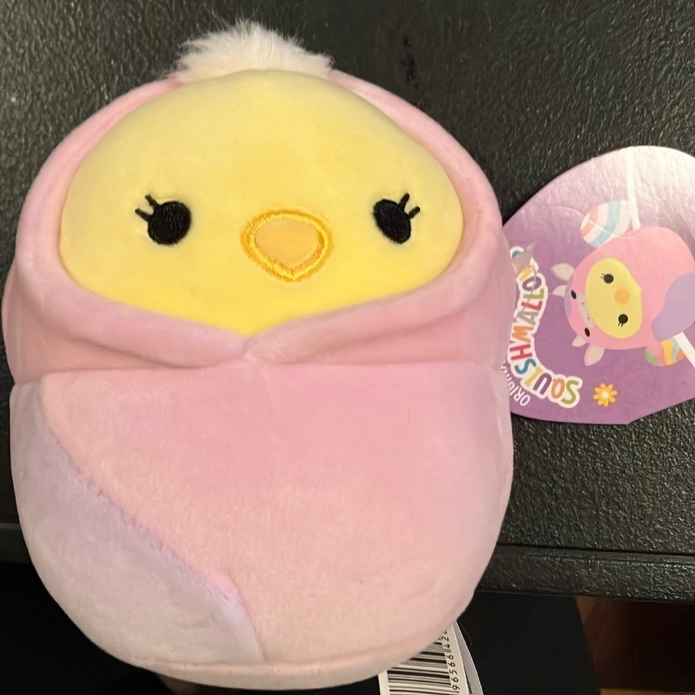 Aimee 5” Chick With Cow Hoody Original Squishmallows Stuffed Animal